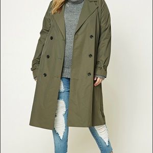 Universal Standard trench.